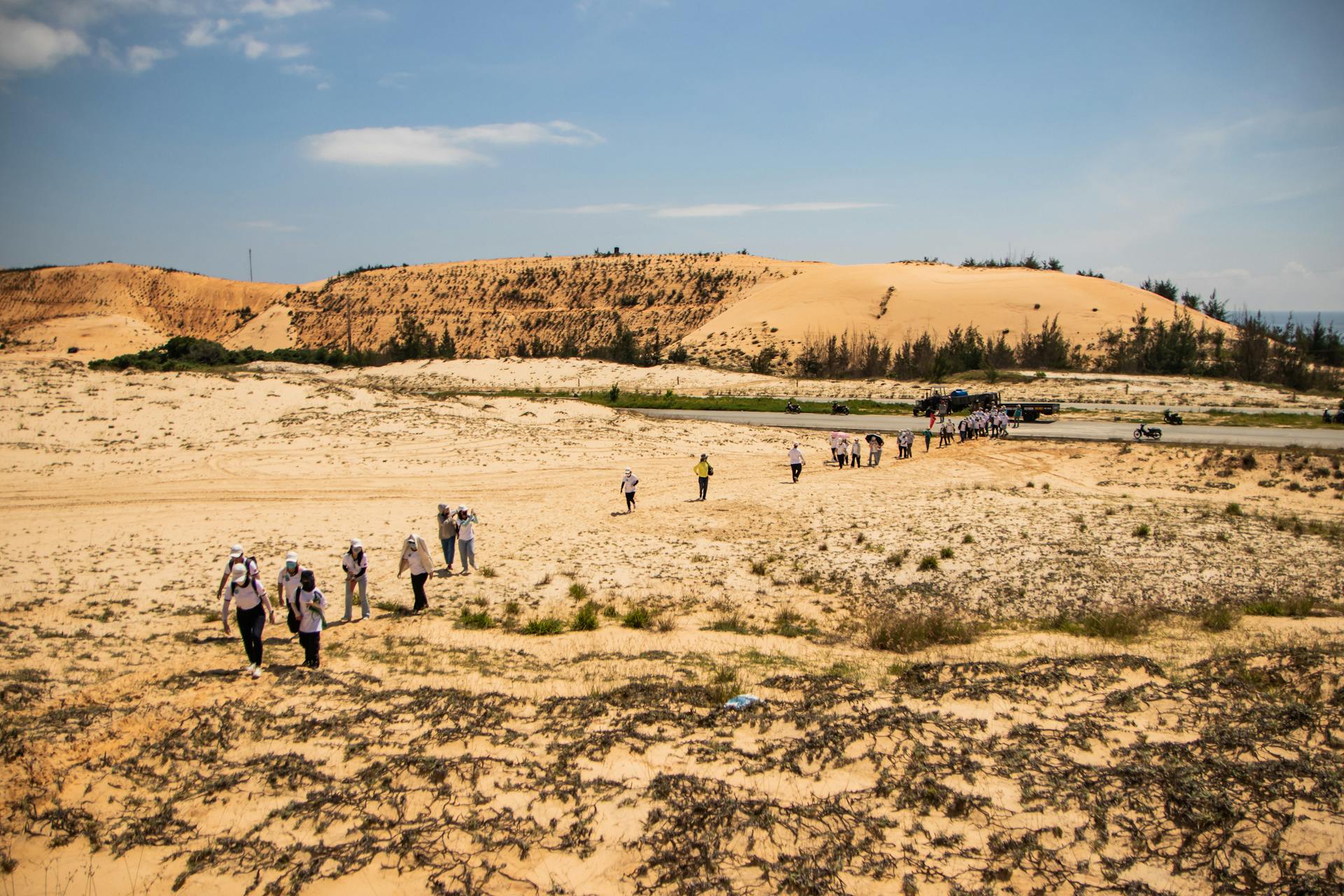Sand Dunes in Binh Thuan Ward, Lam Dong Province